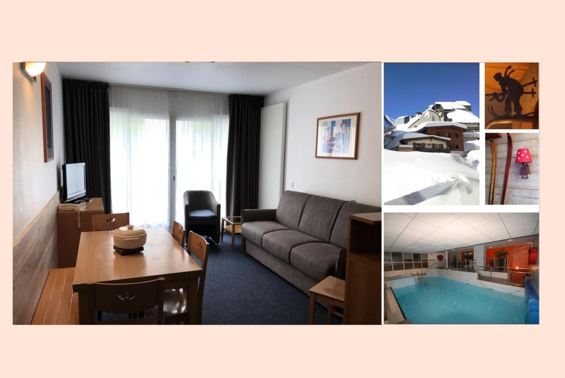 Le Chalet - Piscine 16 - Studio Pour 6 Personnes Mae-8824 Гурет Екстер'єр фото